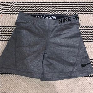 Nike Pro Gray Spandex